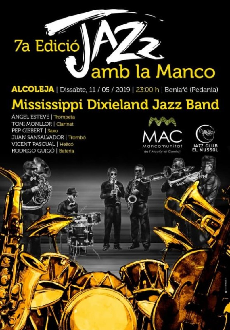 La Mississipi Dixieland Jazz Band a Alcoleja