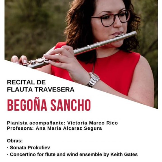 Recital de flauta travessera de Begoña Sancho Rodríguez