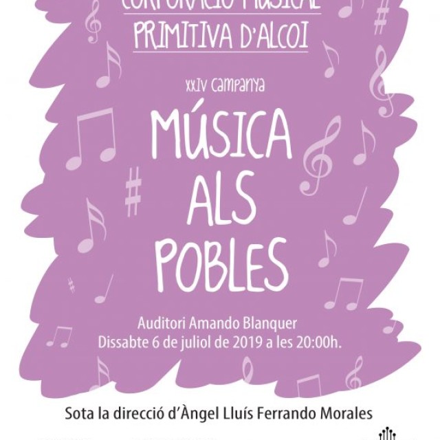 Concert d'Estiu de La Primitiva el dissabte 6 de Juliol