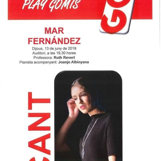 Recital de Cant de Mar Fernández Aliaga