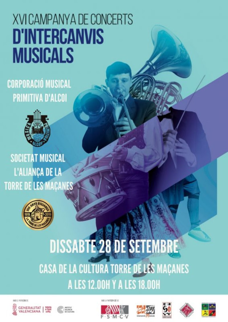 Intercanvi musical a La Torre de les Maçanes