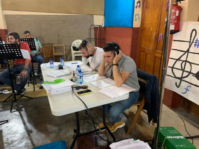 La Lira Orxetana enregistra un CD de música festera