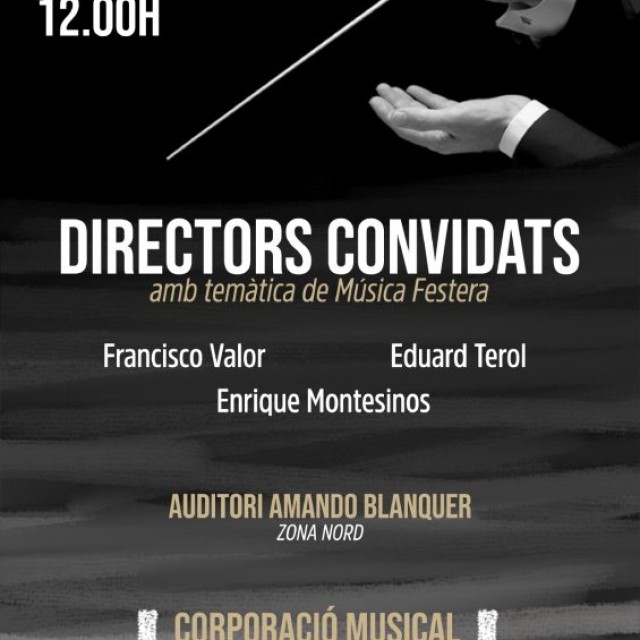 Concert de Música Festera: cicle Música de Tardor