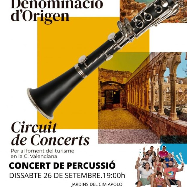 Concert de Percussió: Músics amb Denominació d'Origen