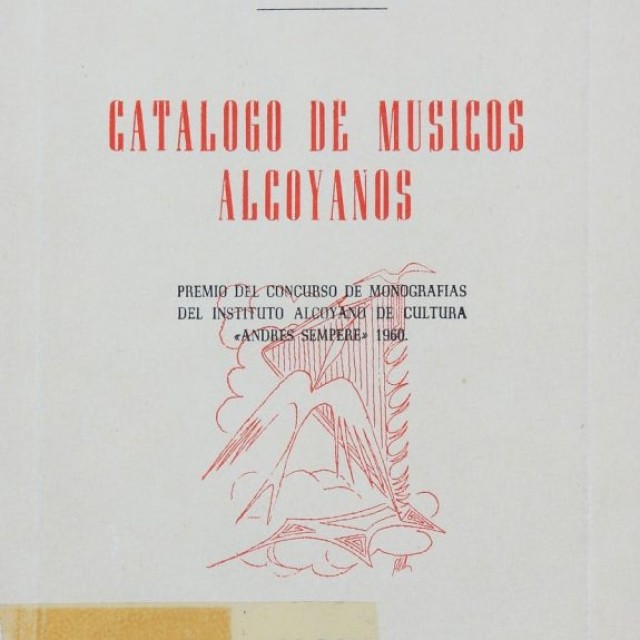'Catálogo de músicos alcoyanos' a Bivia