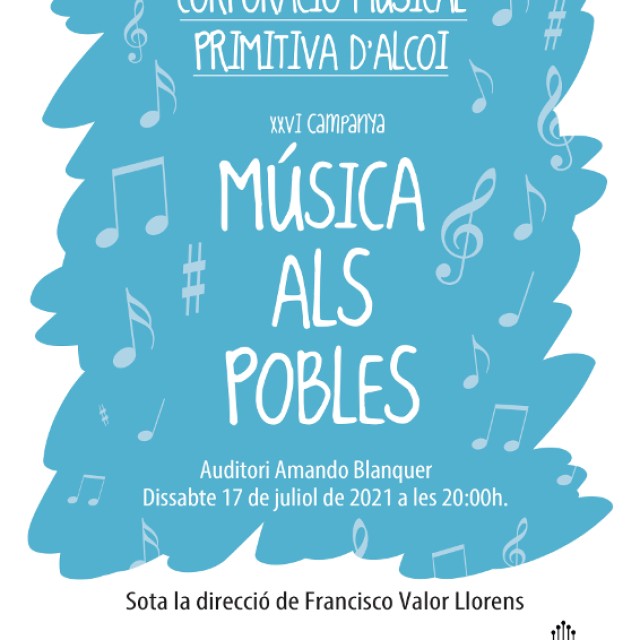Concert d'Estiu de La Primitiva a l'Amfiteatre 'Amando Blanquer'