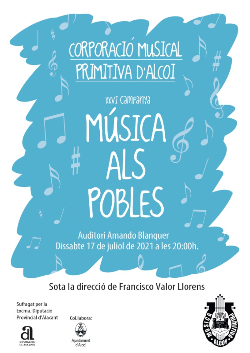 Concert d'Estiu de La Primitiva a l'Amfiteatre 'Amando Blanquer'