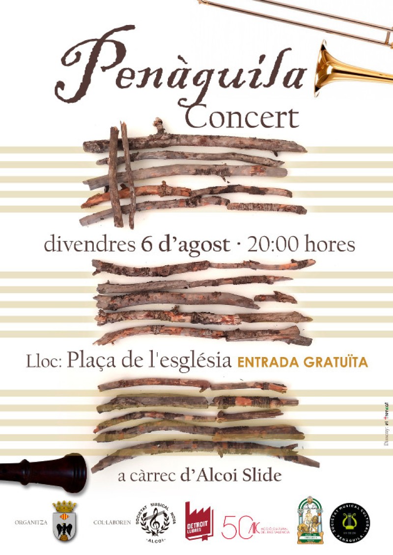 Concert d'Alcoi Slide a Penàguila