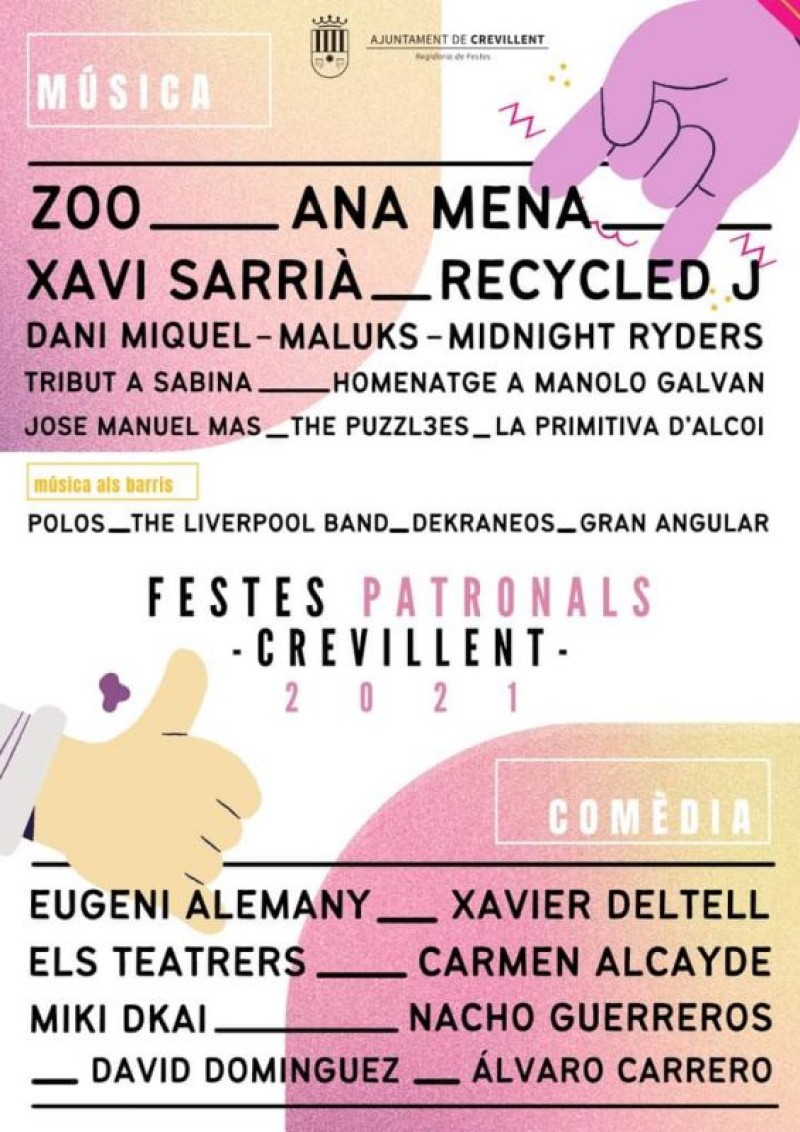 La Primitiva actua a Crevillent el dissabte 25