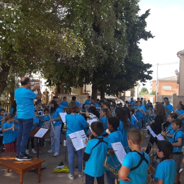 X Trobada d'Escoles de Música de l'Alcoià i Comtat en Penáguila