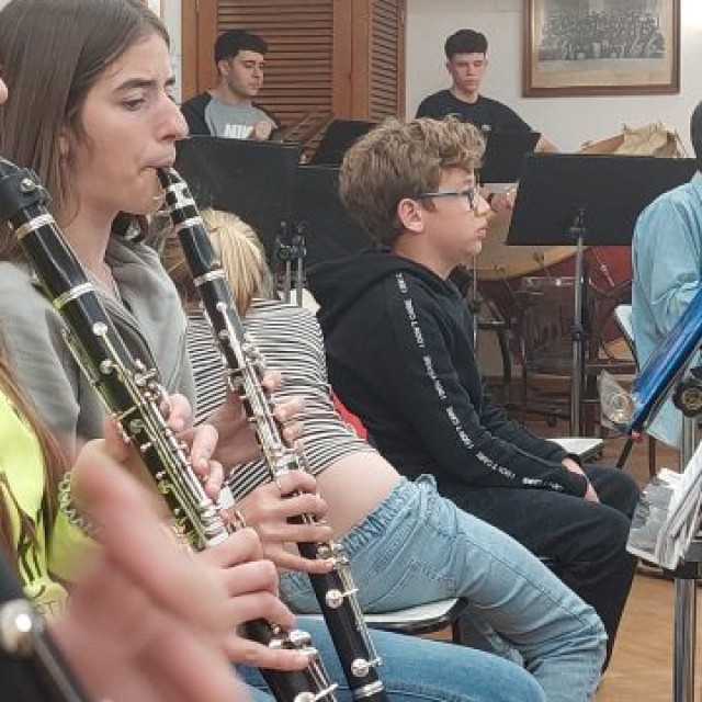 El alumnado de la Escuela de Música participa en distintas actividades culturales previas a la Semana Santa