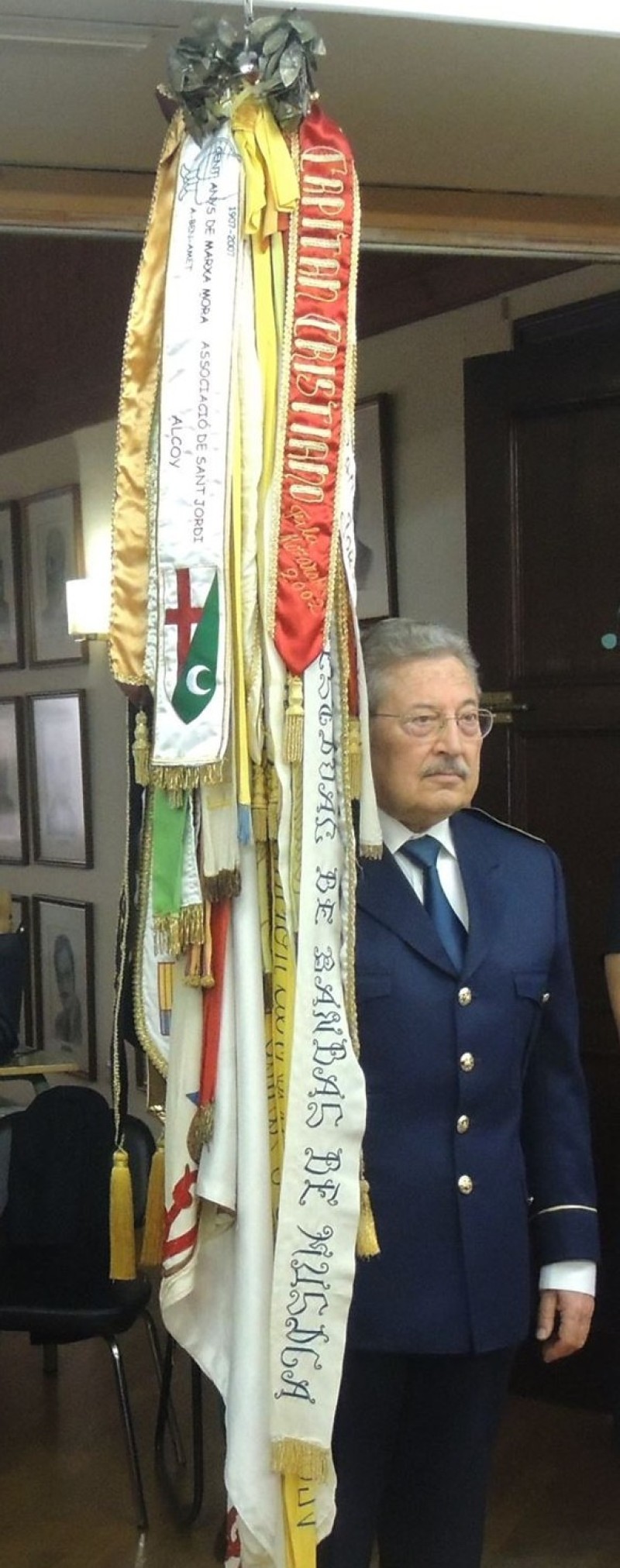 Jaime Lloret Miralles, Abanderat 2015 (Foto. Arxiu MPAA)