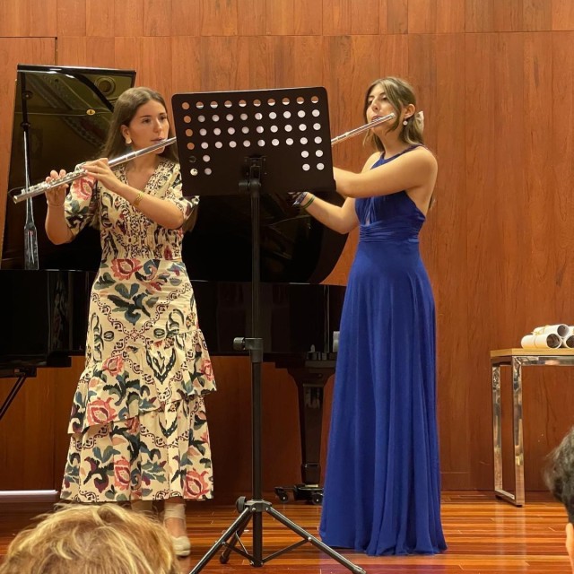 Nerea Sánchez i Laia Gramaje culminen els seus estudis professionals al Conservatori Joan Cantó