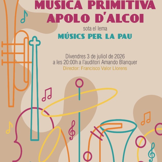 Concert d'estiu: Músics per la pau