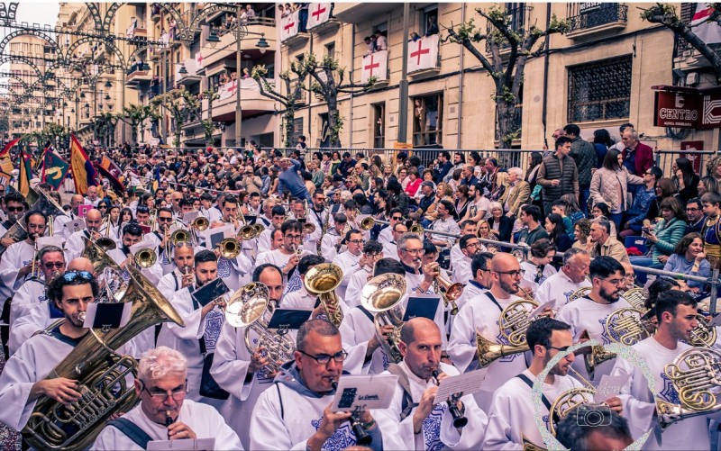 La Primitiva al complet en l'Entrada Mora (Foto: Jorge Donet)
