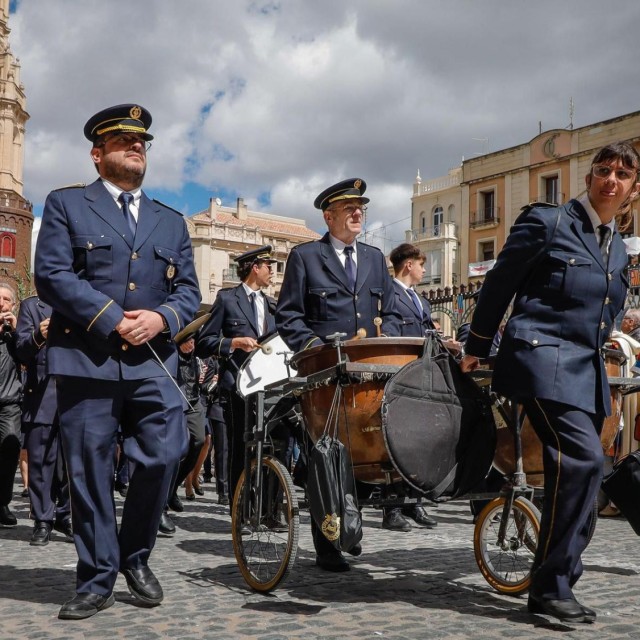 Francisco Valor i percussió al capdavant (Foto: Juani Ruz)