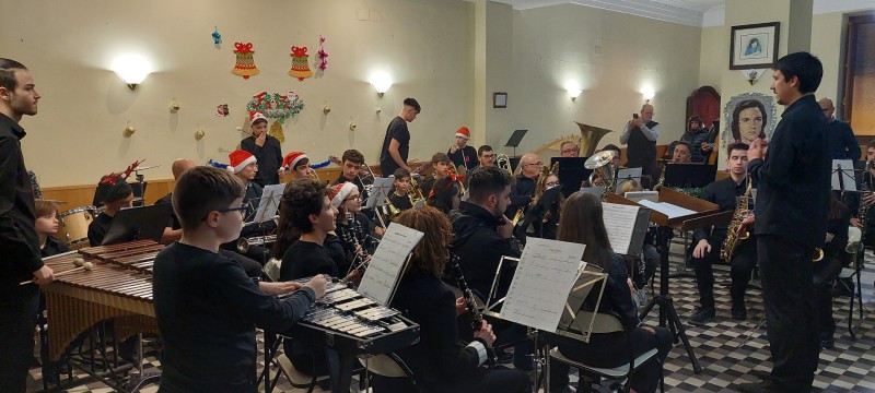 Celebrades les audicions de Nadal de l’Escola de Música 'Amando Blanquer'