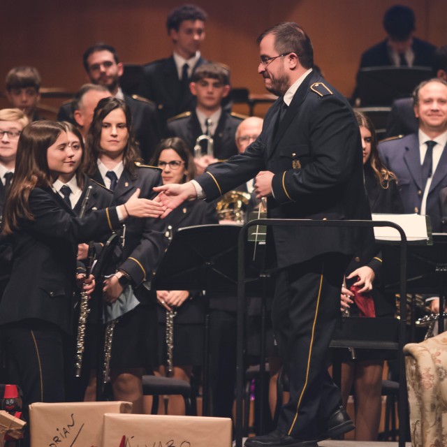 Laia Gramaje i Francisco Valor al passat concert de Reis (Foto: Somosmonos)