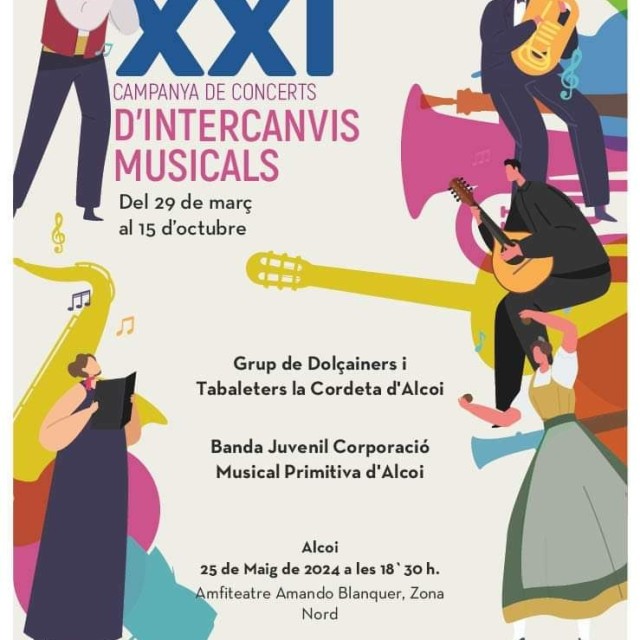 Concerts d'Intercanvis Musicals amb La Cordeta i La Primitiva