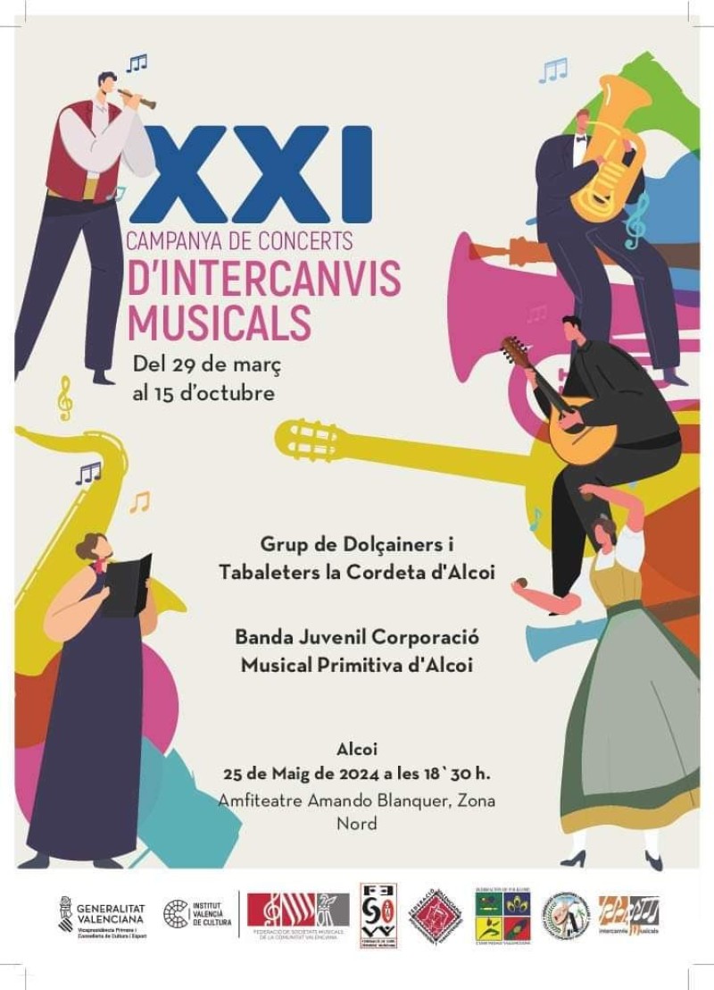 Concerts d'Intercanvis Musicals amb La Cordeta i La Primitiva
