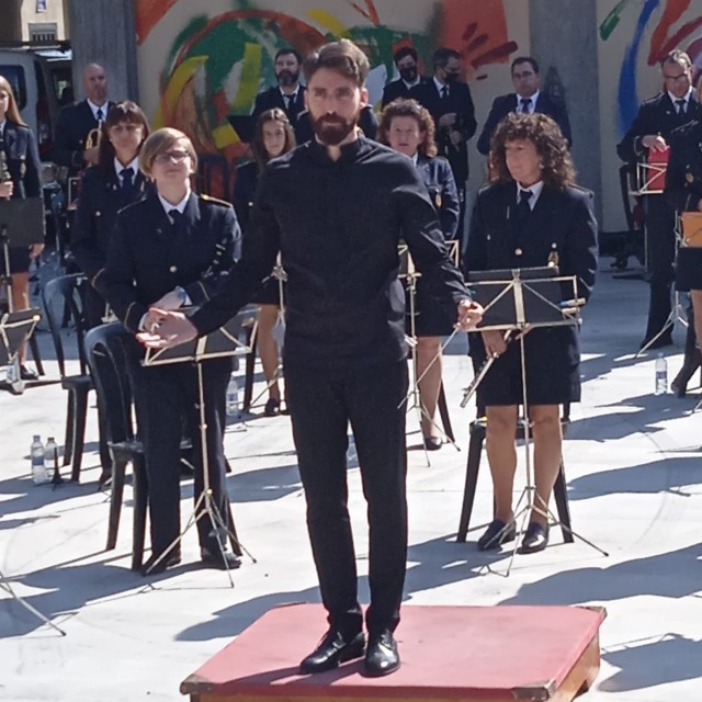 Enrique Montesinos Parra al concert de La Primitiva el passat octubre del 2020 (Foto: Laura Martínez)