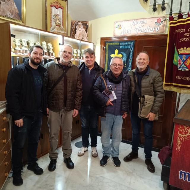 D'esquerra a dreta: Jaume Ferrando, José Ramón Morales, Joaquín Sánchez, Eduard Terol y Pedro Villar.