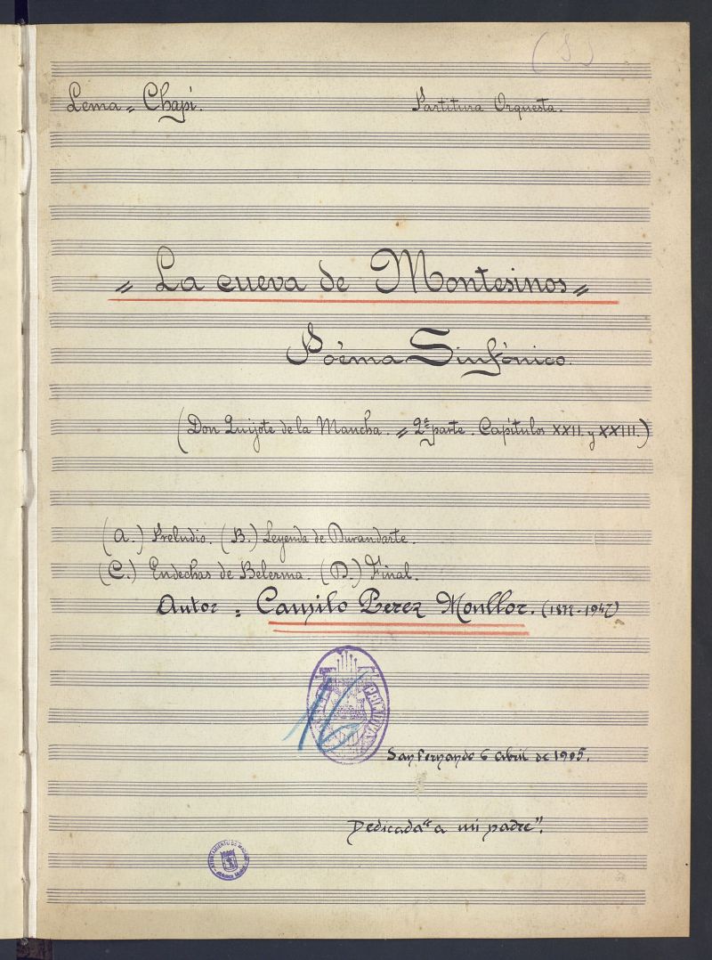 Portada La Cueva de Montesinos
